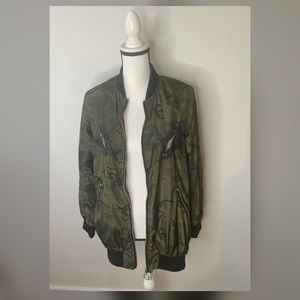 Rock & Republic Women's Camo bomber Jacket
